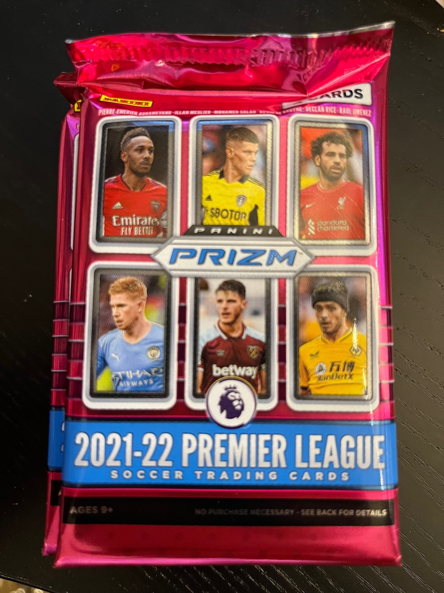 2021-22 Panini Prizm Premier League EPL Soccer (Blaster Pack)