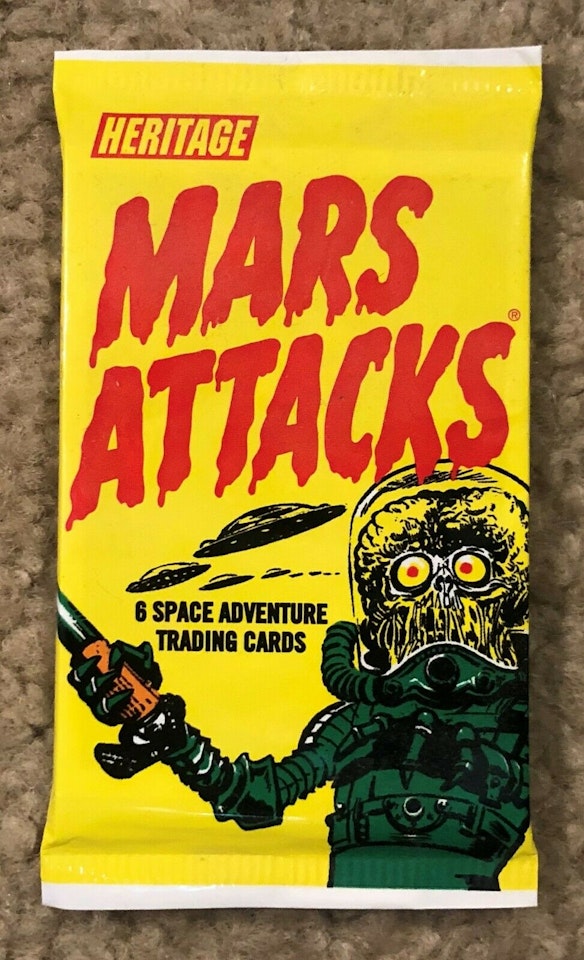 2012 Topps Mars Attacks Heritage (Löspaket)