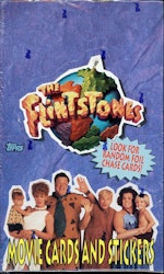 1993 Topps Flintstones Movie Cards and Stickers (Hel Box)