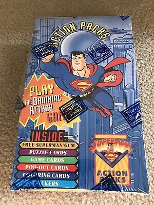 1996 Fleer Skybox Superman Actionpacks (48-pack Box)