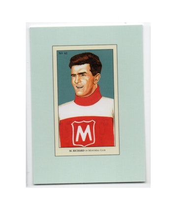 2010-11 ITG 100 Years of Card Collecting #42 Maurice Richard HP (40-X236-CANADIENS)