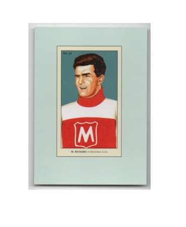 2010-11 ITG 100 Years of Card Collecting #42 Maurice Richard HP (40-X237-CANADIENS)