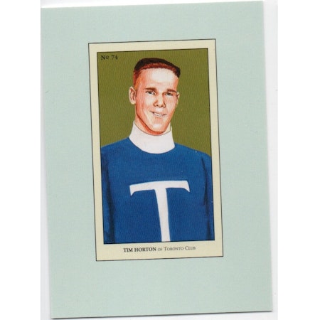 2010-11 ITG 100 Years of Card Collecting #74 Tim Horton HP (25-X149-MAPLE LEAFS)