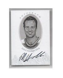 2010-11 ITG Enshrined Autographs Silver #ADH Dale Hawerchuk (250-X187-NHLJETS)