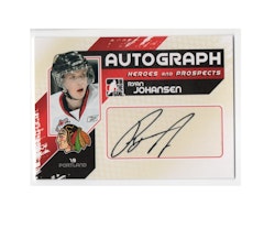 2010-11 ITG Heroes and Prospects Autographs #ARJ Ryan Johansen (80-X159-PREDATORS)