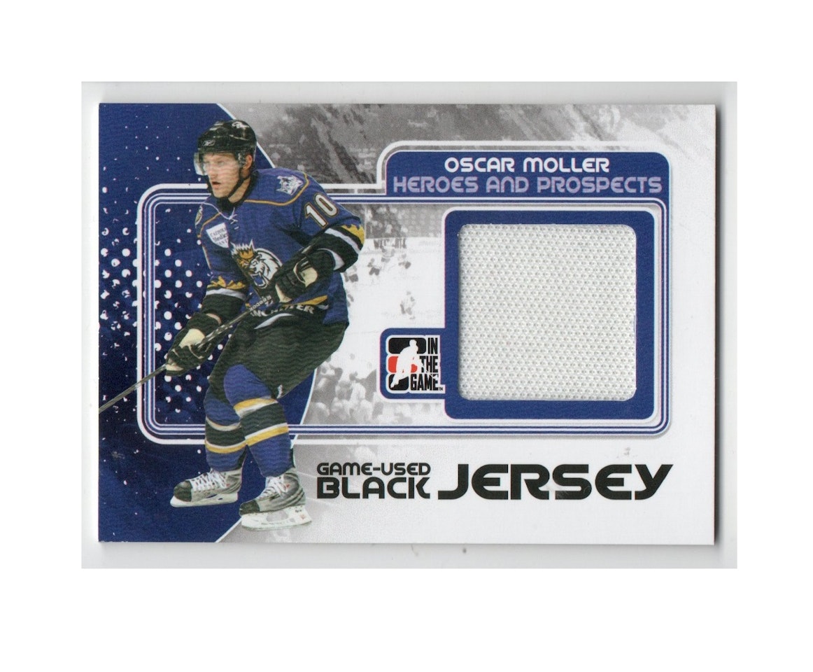 2010-11 ITG Heroes and Prospects Game Used Jerseys Black #M35 Oscar Moller (40-X153-OTHERS)