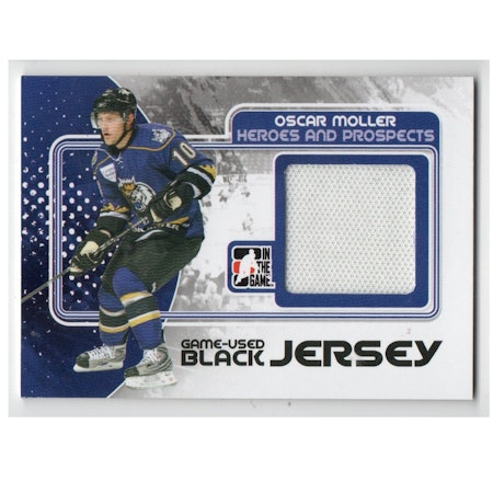 2010-11 ITG Heroes and Prospects Game Used Jerseys Black #M35 Oscar Moller (40-X153-OTHERS)