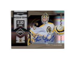 2010-11 Limited Banner Season Signatures #20 Tim Thomas (250-X87-BRUINS)