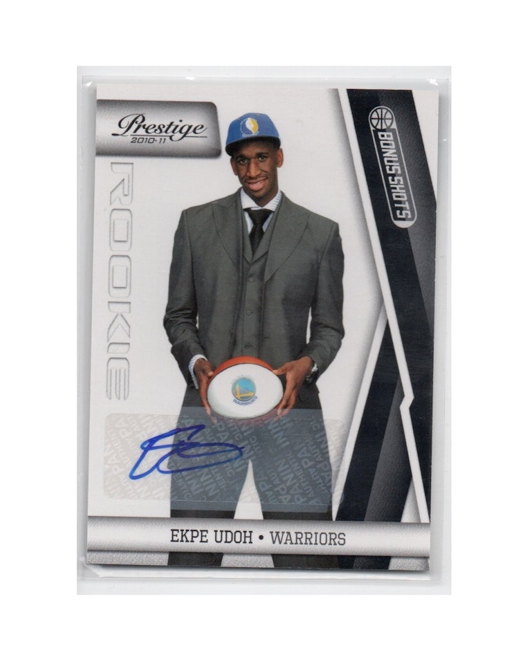 2010-11 Prestige Draft Picks Rights Autographs #156 Ekpe Udoh (40-X248-NBAWARRIORS)