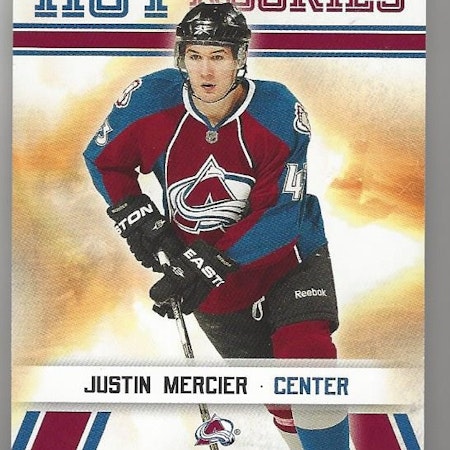 2010-11 Score #508 Justin Mercier HR RC (10-X150-AVALANCHE)