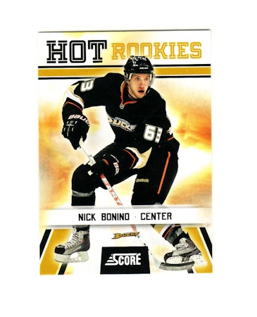 2010-11 Score #523 Nick Bonino HR RC (10-D8-DUCKS)