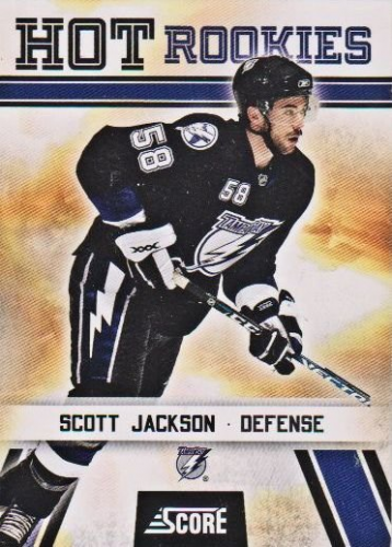 2010-11 Score #550 Scott Jackson HR RC (10-X25-LIGHTNING)