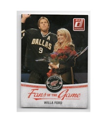 2010-11 Donruss Fans of the Game #5 Willa Ford (15-X157-RED WINGS)