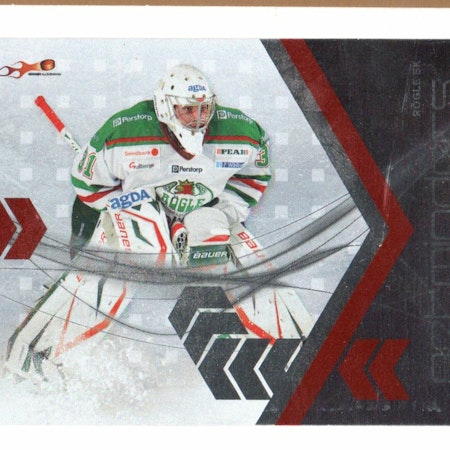 2010-11 Swedish HockeyAllsvenskan Netminders #NM9 Joel Gistedt (10-X71-RÖGLE)