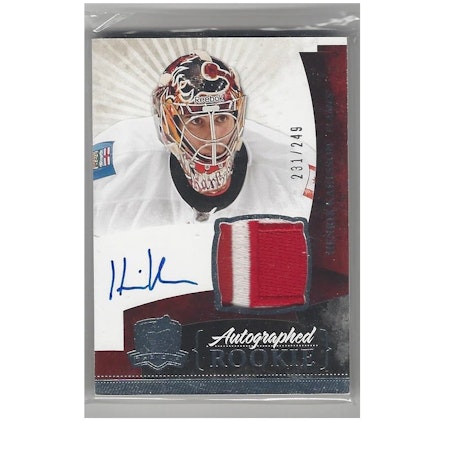 2010-11 The Cup #140 Henrik Karlsson JSY AU RC (150-X120-FLAMES)