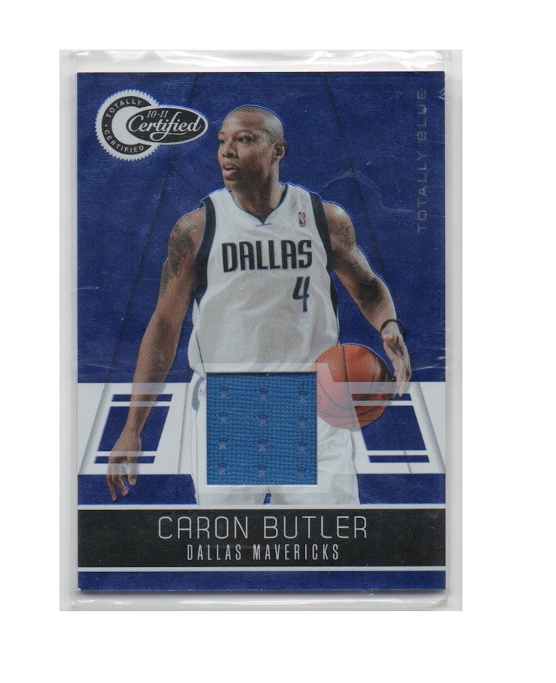 2010-11 Totally Certified Blue Materials #81 Caron Butler (40-X262-NBAMAVERICKS)