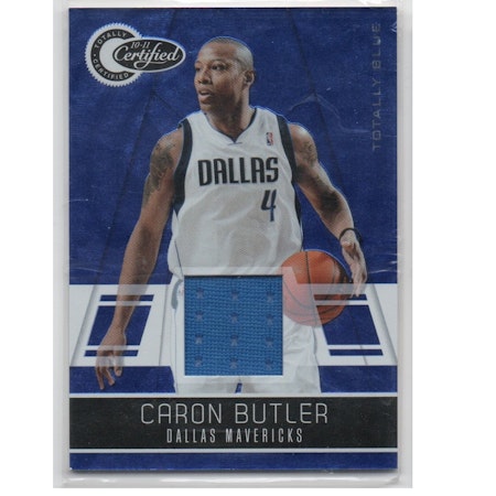 2010-11 Totally Certified Blue Materials #81 Caron Butler (40-X262-NBAMAVERICKS)