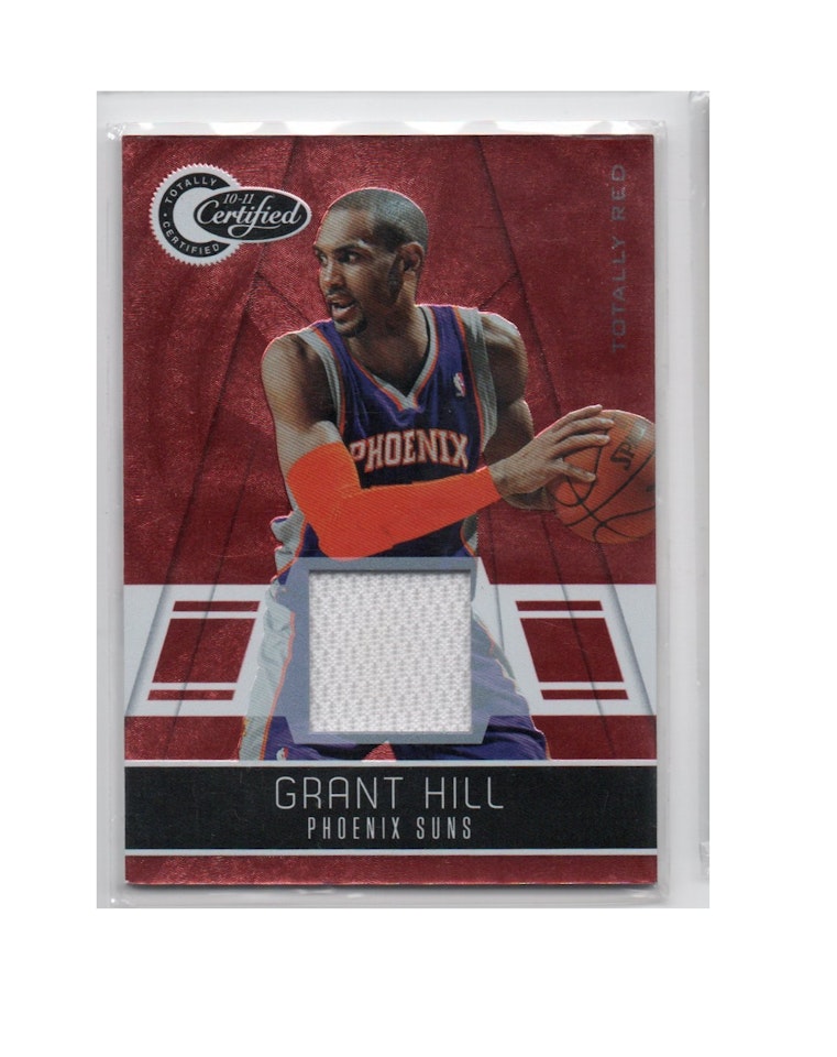 2010-11 Totally Certified Red Materials #122 Grant Hill (50-X252-NBASUNS)