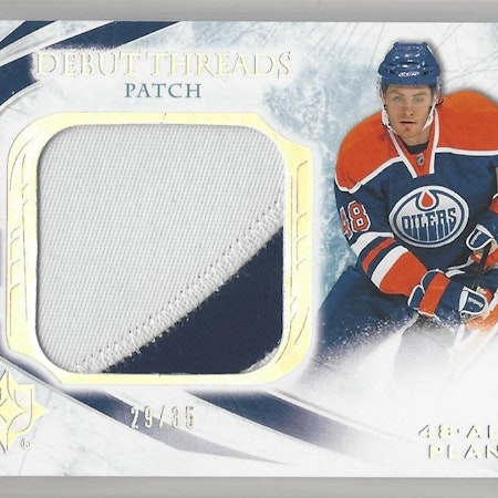 2010-11 Ultimate Collection Debut Threads Patches #DTPL Alex Plante (60-X81-OILERS)