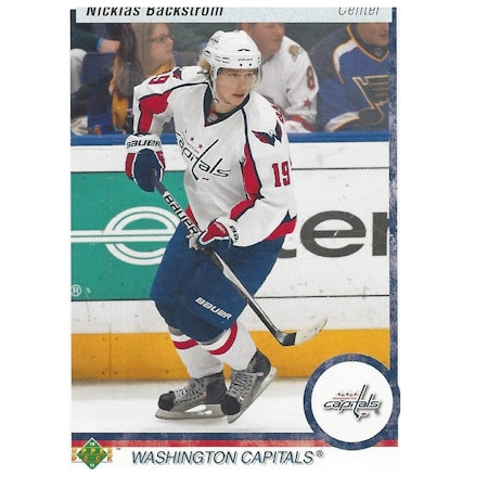 2010-11 Upper Deck 20th Anniversary Parallel #1 Nicklas Backstrom (20-X38-CAPITALS)