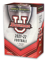2021-22 Topps Football Bowman University (Blaster Box)