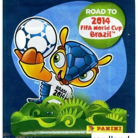 2014 Panini Stickers Road to the World Cup Brazil (Löspaket)