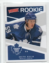 2010-11 Upper Deck Victory #308 Keith Aulie RC (10-X299-MAPLE LEAFS)