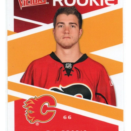 2010-11 Upper Deck Victory #329 T.J. Brodie RC (10-X292-FLAMES) (2)