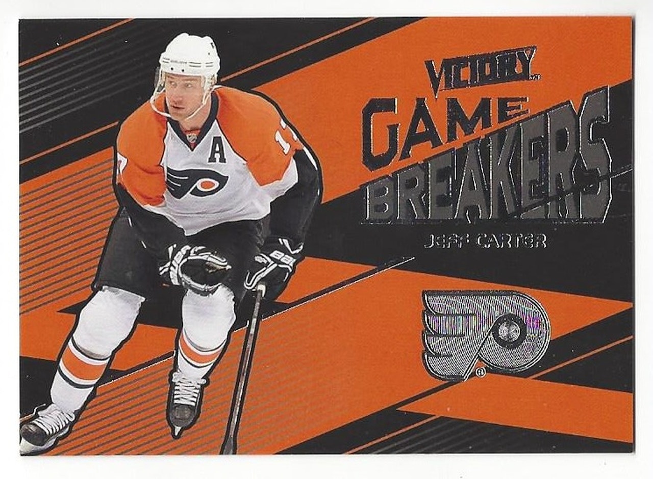 2010-11 Upper Deck Victory Game Breakers #GBJC Jeff Carter (12-233x9-FLYERS)