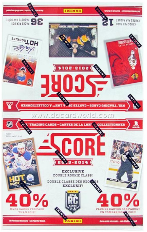 2013-14 Score Hockey (36-Pack Box)