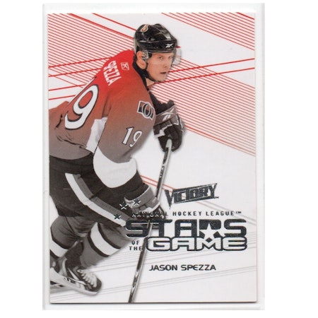 2010-11 Upper Deck Victory Stars of the Game #SOGJS Jason Spezza (10-X206-SENATORS)