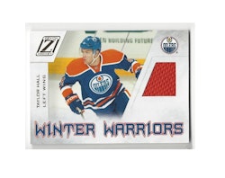 2010-11 Zenith Winter Warriors Materials #TH Taylor Hall (60-X113-OILERS)