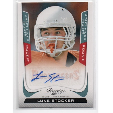 2011 Prestige Draft Picks Rights Autographs #262 Luke Stocker (30-X273-NFLBUCCANEERS)