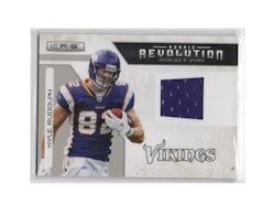 2011 Rookies and Stars Rookie Revolution Materials #34 Kyle Rudolph (40-X262-NFLVIKINGS)