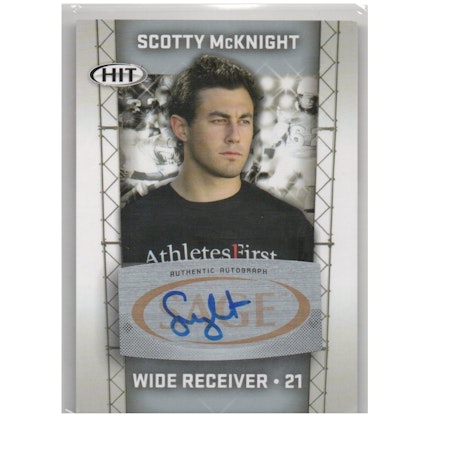 2011 SAGE HIT Autographs Silver #11 Scotty McKnight (30-X259-NFLJETS)
