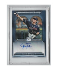 2011 Topps 60 Autographs #JT Josh Tomlin S2 (40-X259-MLBINDIANS)