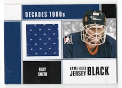 2010-11 ITG Decades 1980s Game Used Jerseys Black #M06 Billy Smith (40-X336-ISLANDERS)