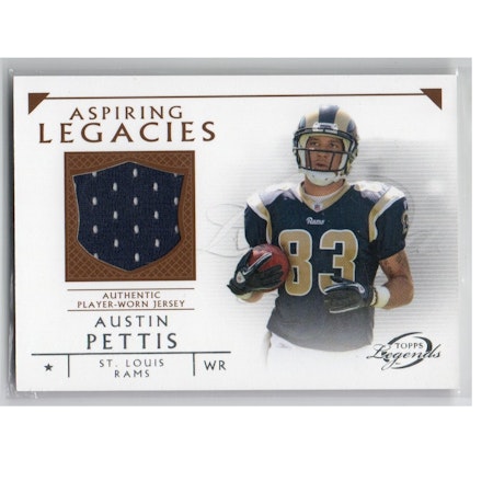 2011 Topps Legends Aspiring Legacies Jerseys #ALRAP Austin Pettis (30-X262-NFLRAMS)