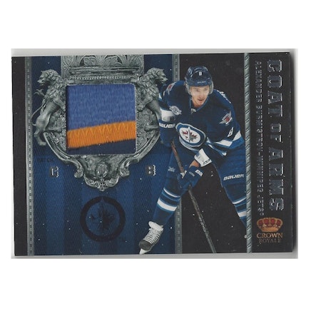 2011-12 Crown Royale Coat of Arms Patches #48 Alexander Burmistrov (100-X106-NHLJETS)