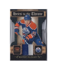 2011-12 Crown Royale Heirs To The Throne Materials Prime #12 Magnus Paajarvi (60-X80-OILERS)