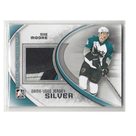 2011-12 ITG Heroes and Prospects Game Used Jerseys Silver #M11 Mike Moore (40-X75-OTHERS)