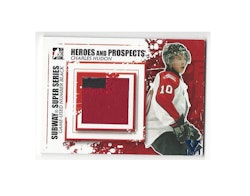 2011-12 ITG Heroes and Prospects Subway Series Numbers Black #SSM11 Charles Hudon  (100-X121-CANADIENS)
