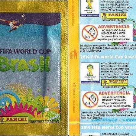 2014 Panini Stickers FIFA World Cup Brazil (Löspaket)