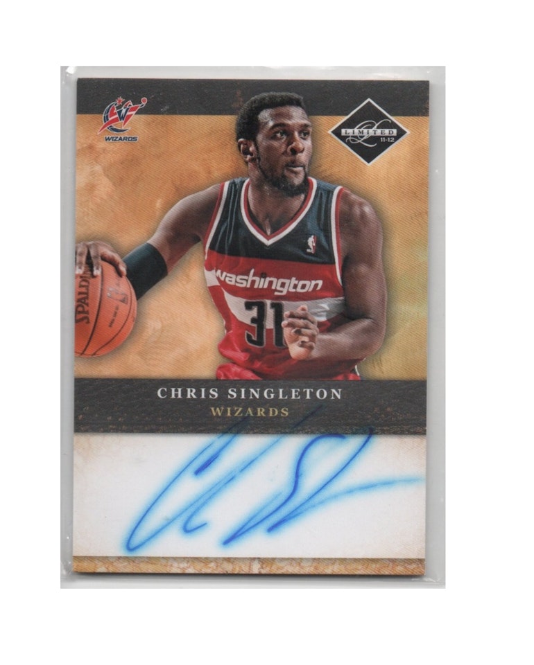 2011-12 Limited 2011 Draft Pick Redemptions #19 Chris Singleton (30-X243-NBAWIZARDS)