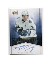 2011-12 Panini Prime Signatures Gold #24 Dion Phaneuf (60-X144-AUTOGRAPH-SERIAL-MAPLE LEAFS)