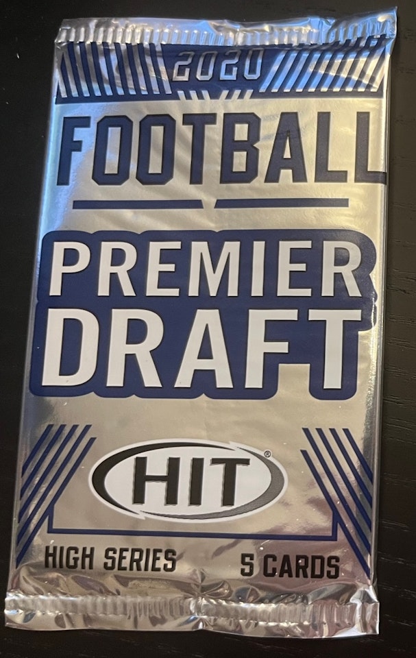 2020 Sage Hit Premier Draft Football Collector's Edition High Series (Löspaket)