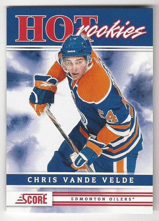 2011-12 Score #510 Chris Vande Velde HR RC (10-X150-OILERS)