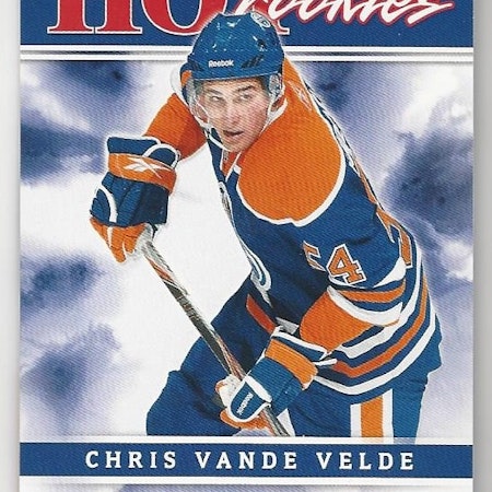 2011-12 Score #510 Chris Vande Velde HR RC (10-X150-OILERS)