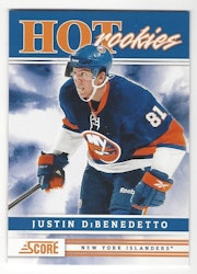 2011-12 Score #522 Justin DiBenedetto HR RC (10-X149-ISLANDERS)