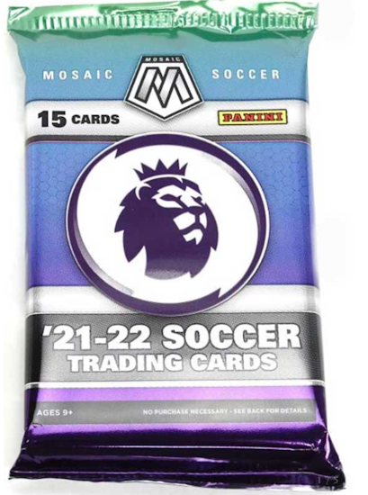 2021-22 Panini Mosaic Premier League Soccer (Hobby Pack)